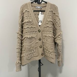 Zara Oversized Chunky Sweater